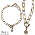 Equestrian charm necklace