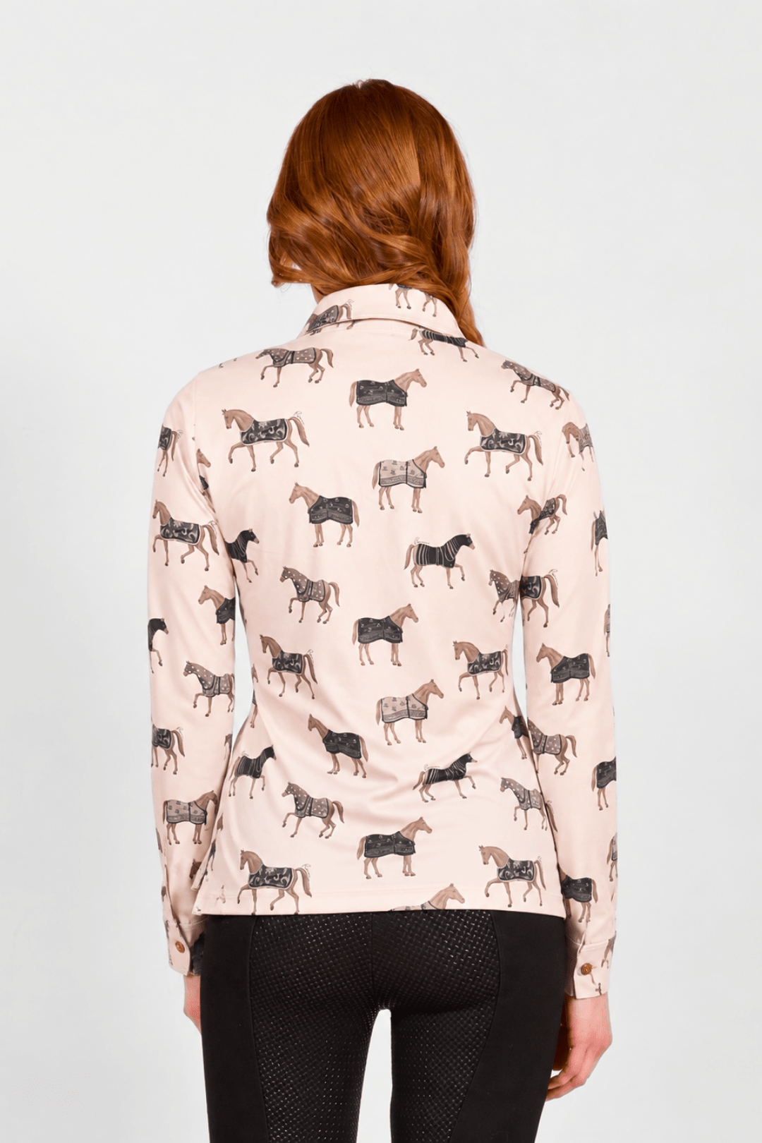 Poise Printed | Polo Shirt | Long Sleeve