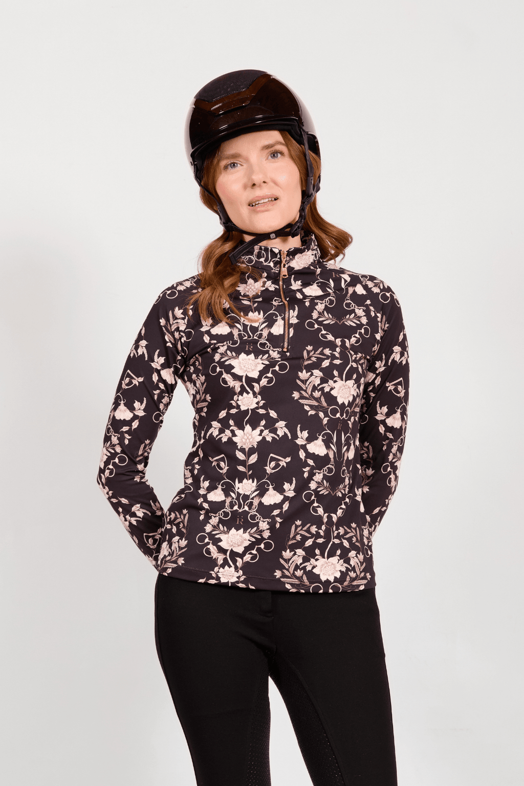 Q-Zip | Bridle Botanica Print | Long Sleeve