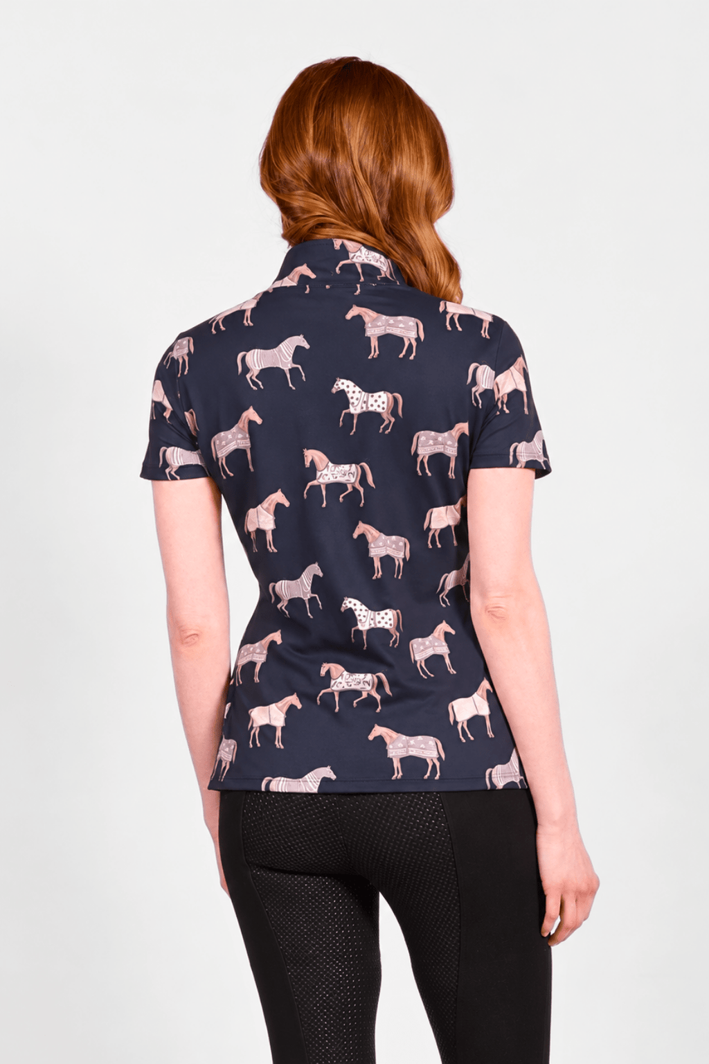 Q-Zip | Poise Print | Short Sleeve