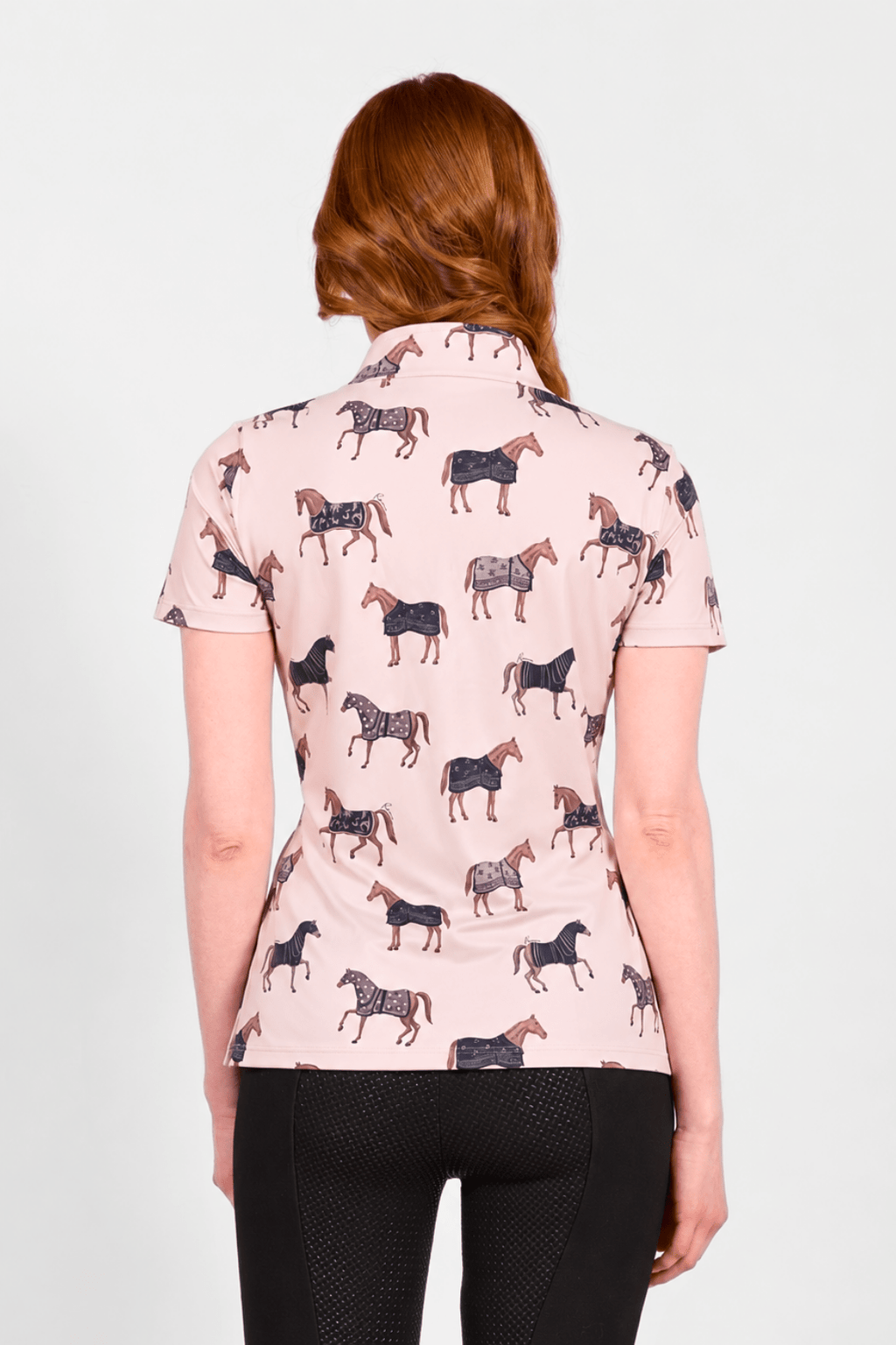 Q-Zip | Poise Print | Short Sleeve