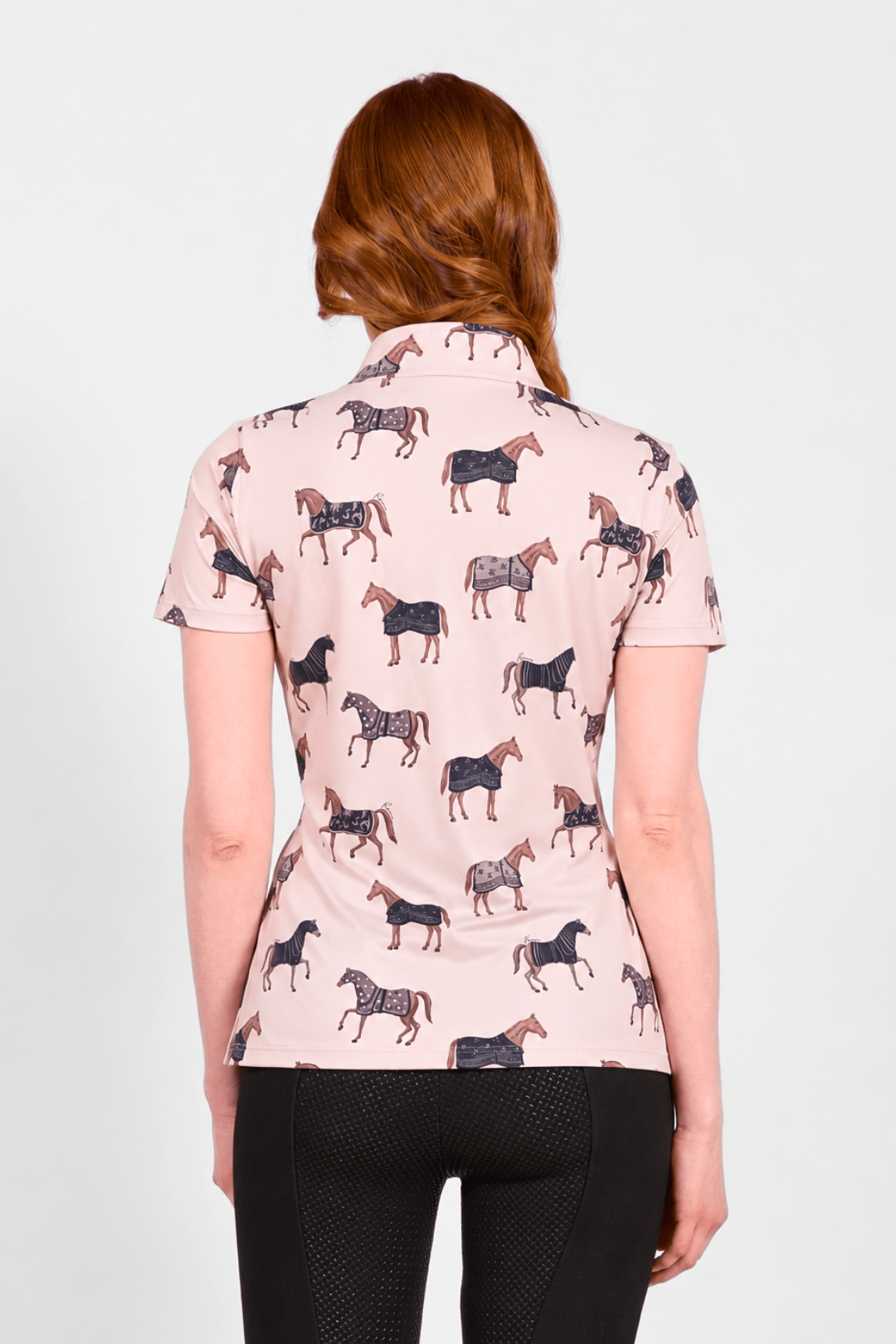 Q-Zip | Poise Print | Short Sleeve