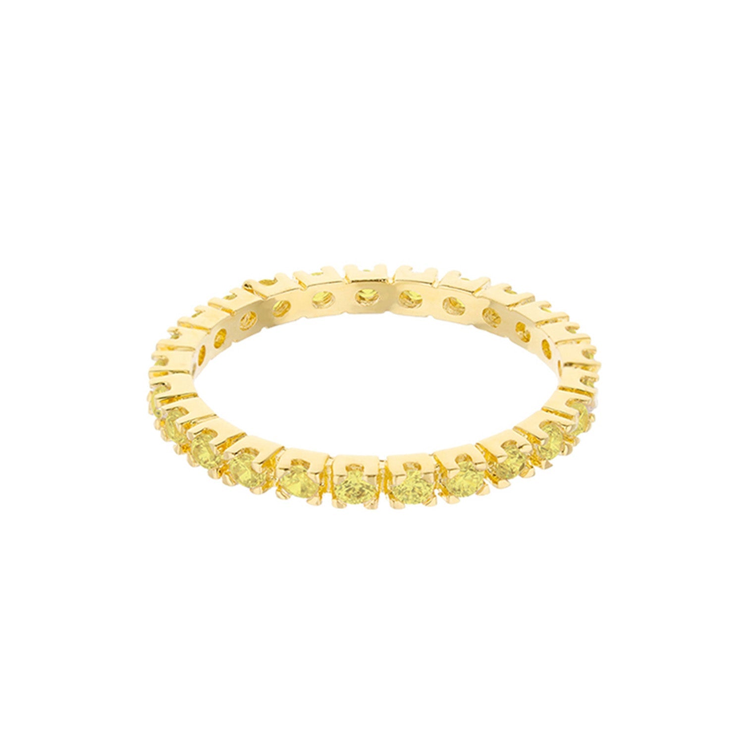 Stackable Glamour Pave Ring