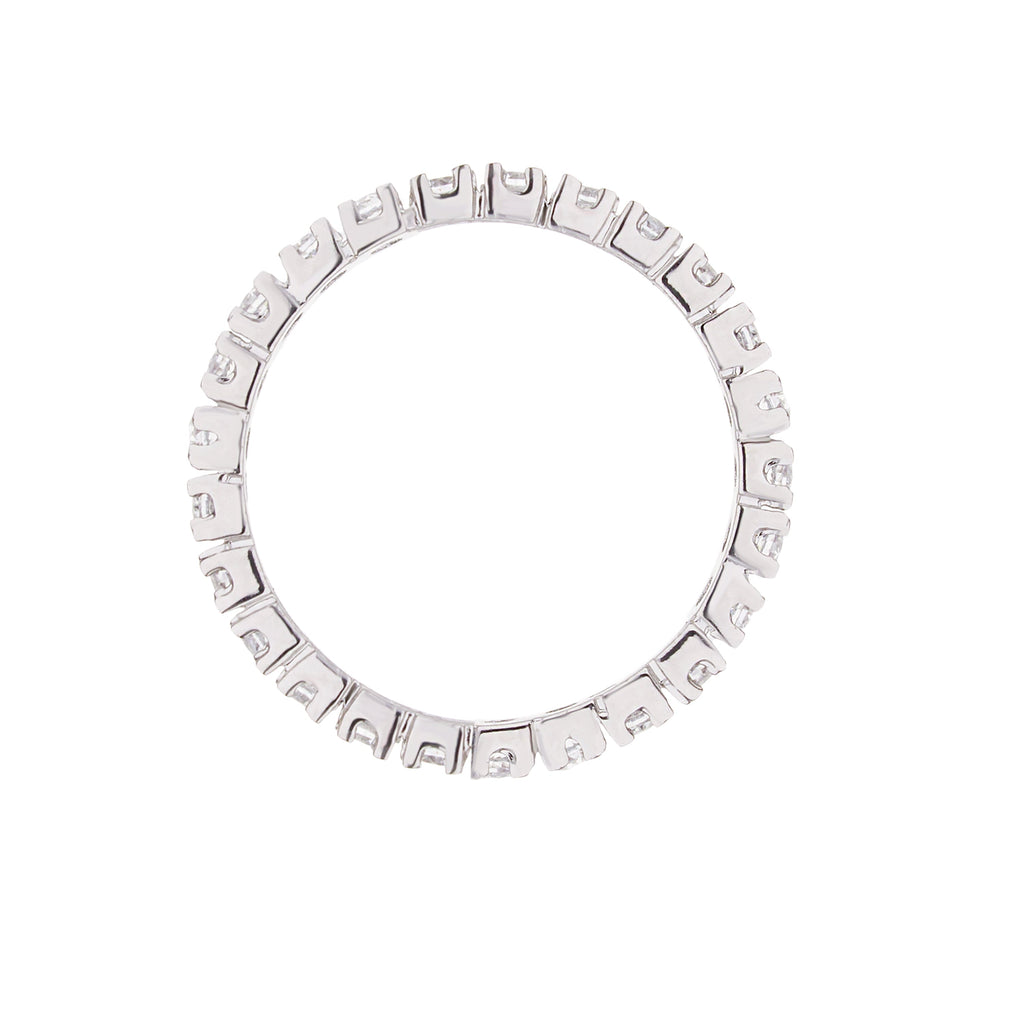 Glamour Pave Eternity Band