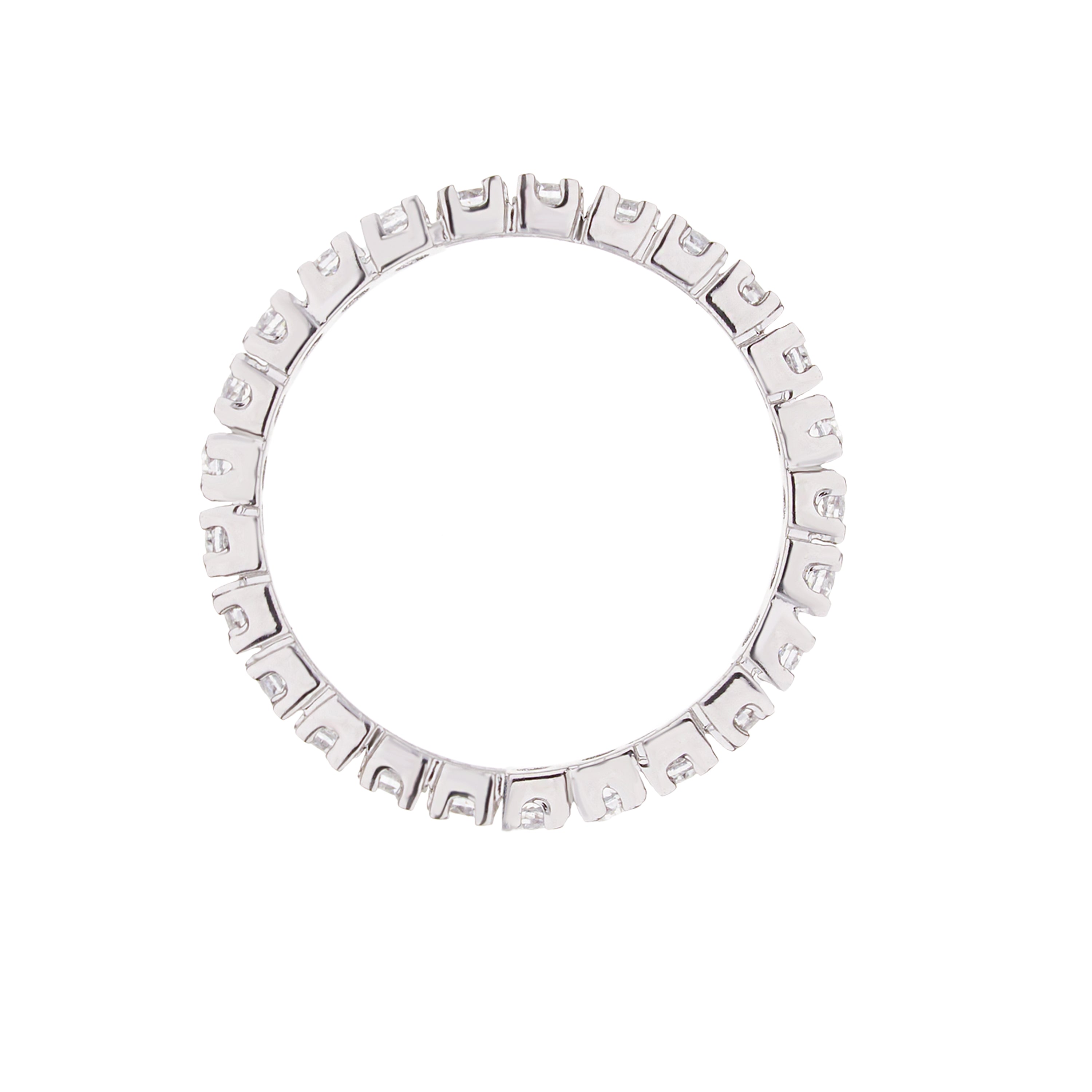 Glamour Pave Eternity Band