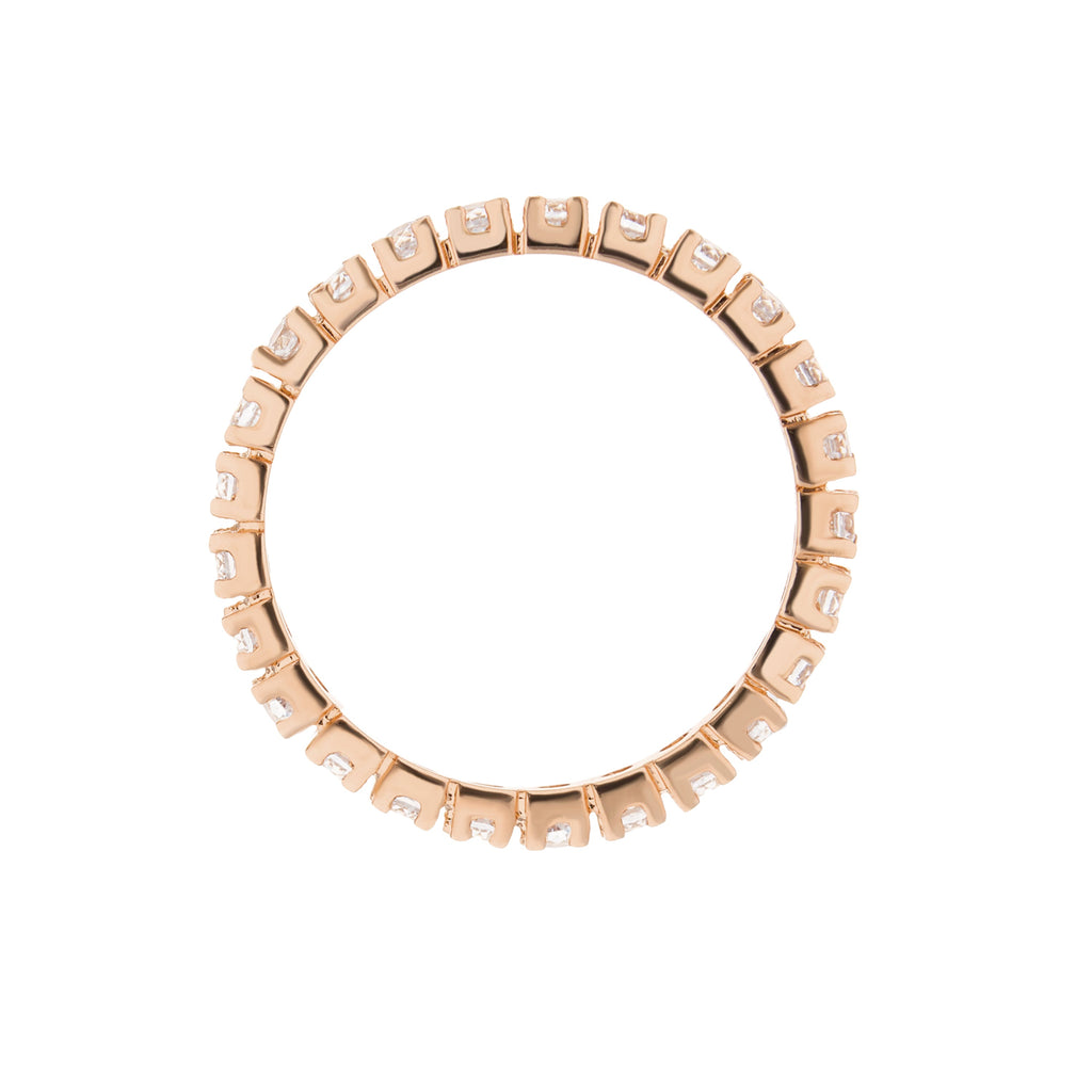 Glamour Pave Eternity band