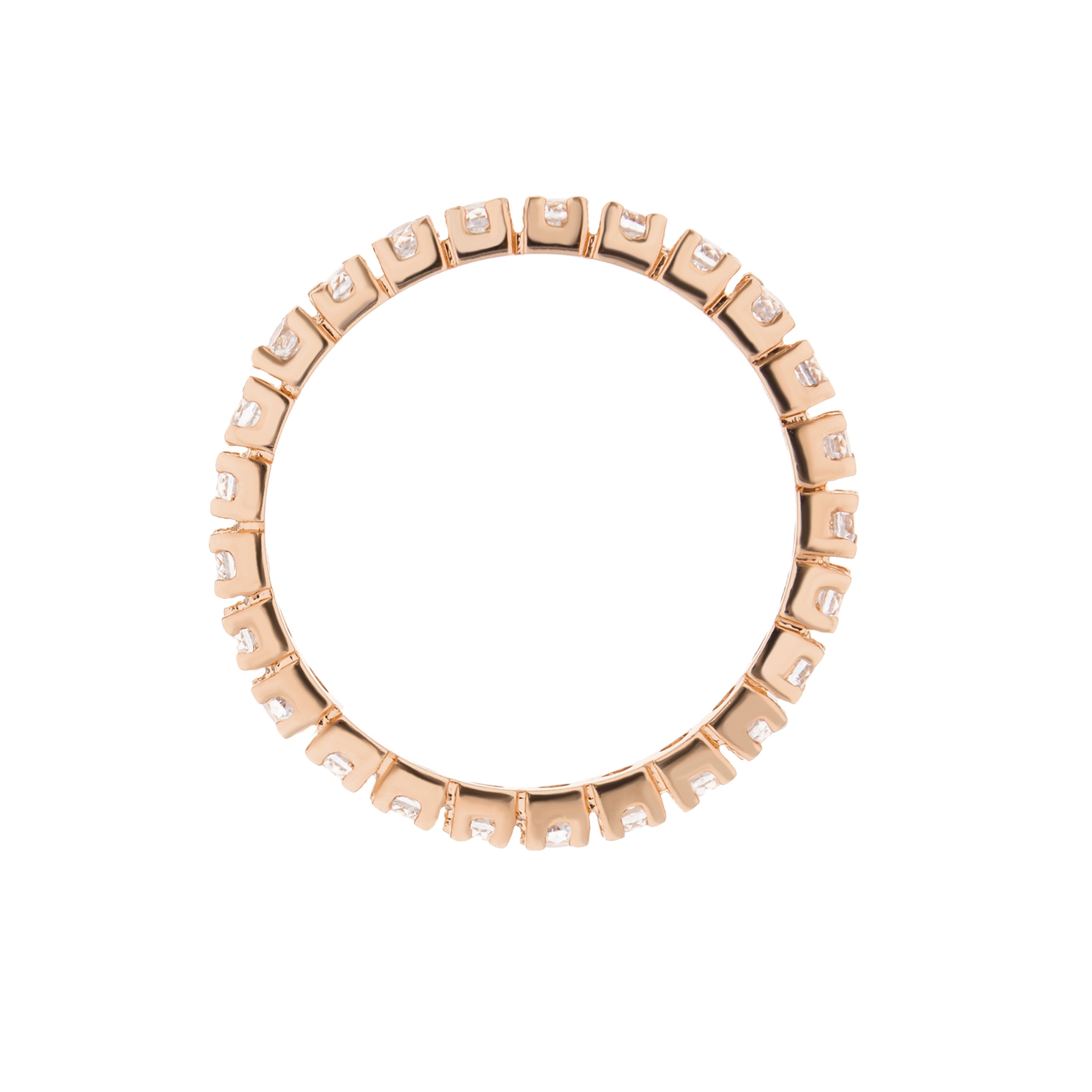Glamour Pave Eternity band