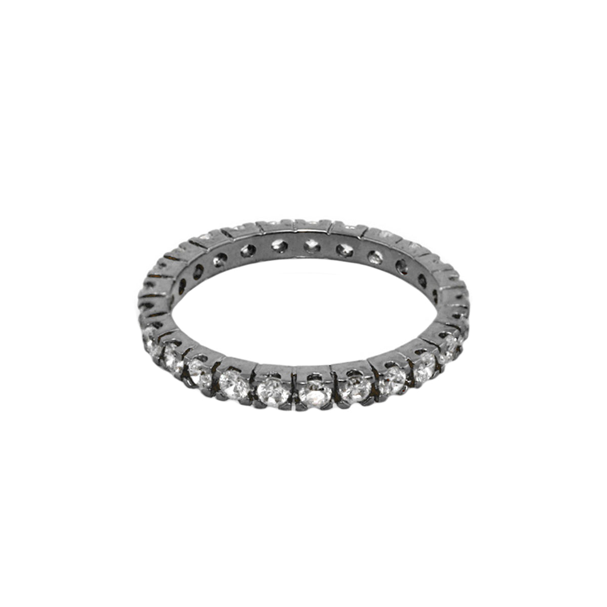 Glamour Pave Eternity Band