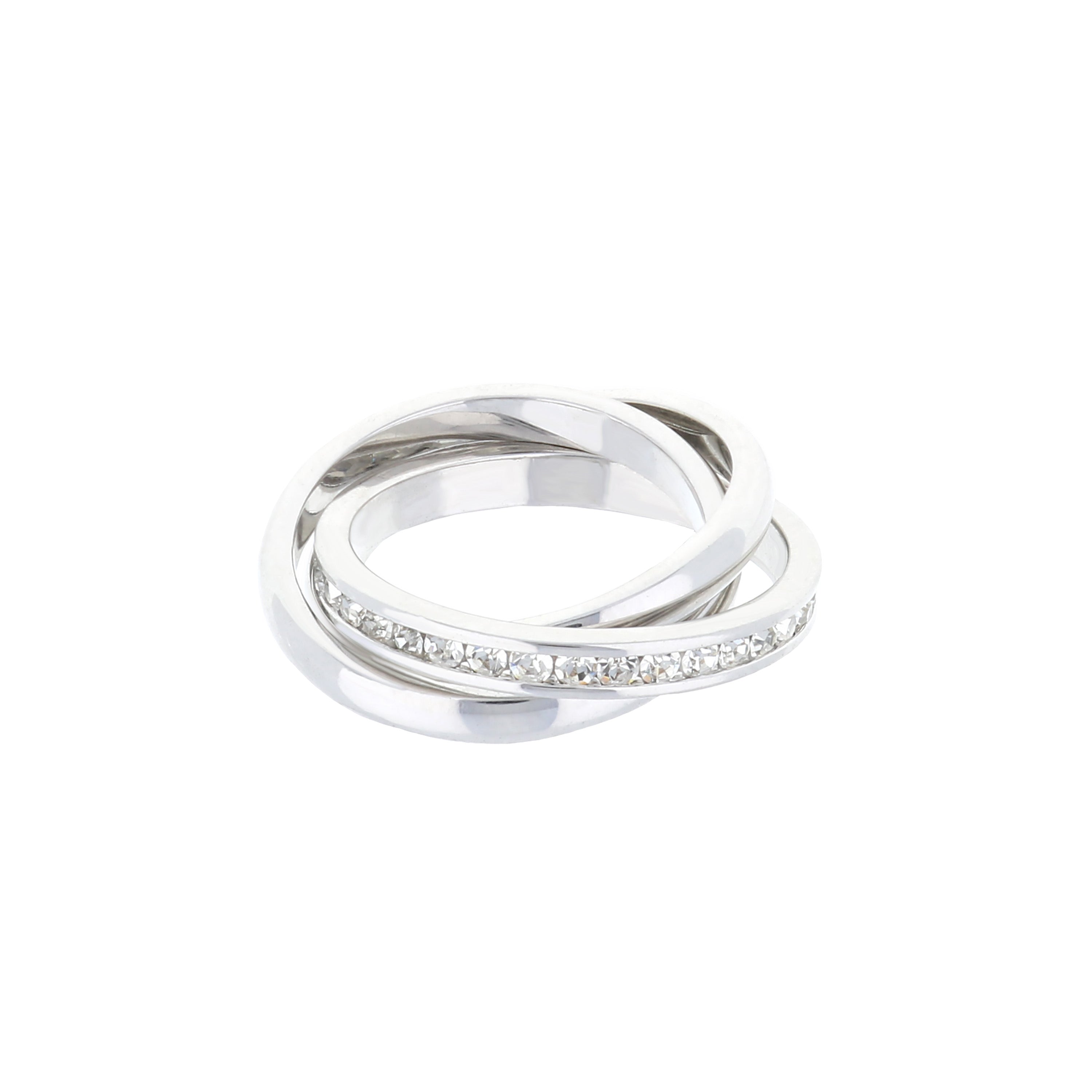 Glamour Pave Rolling Ring