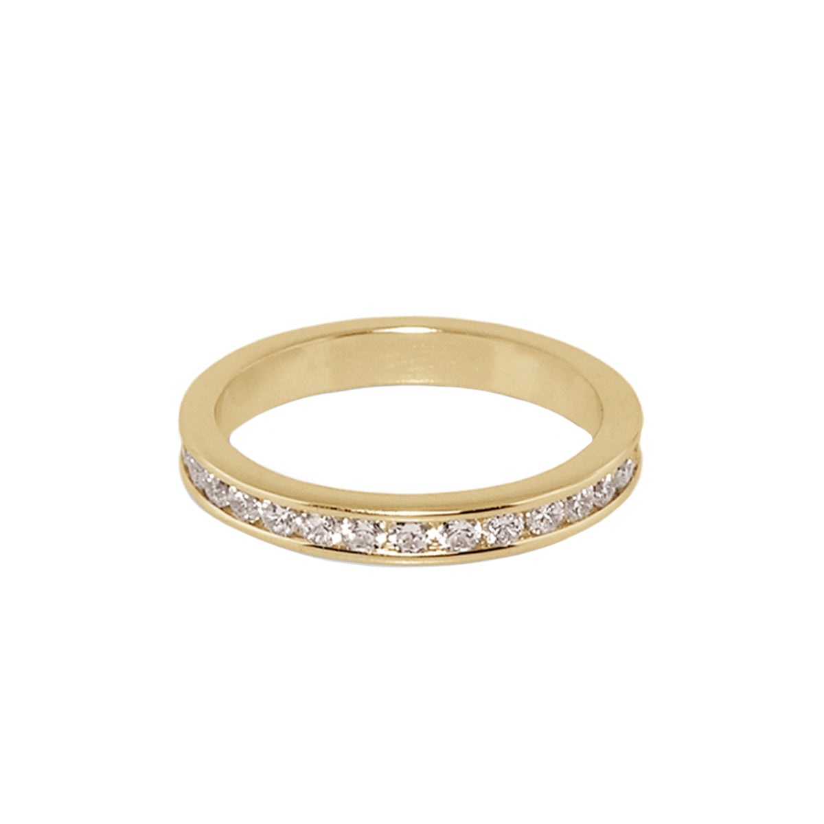 Glamour Pave Stackable Ring