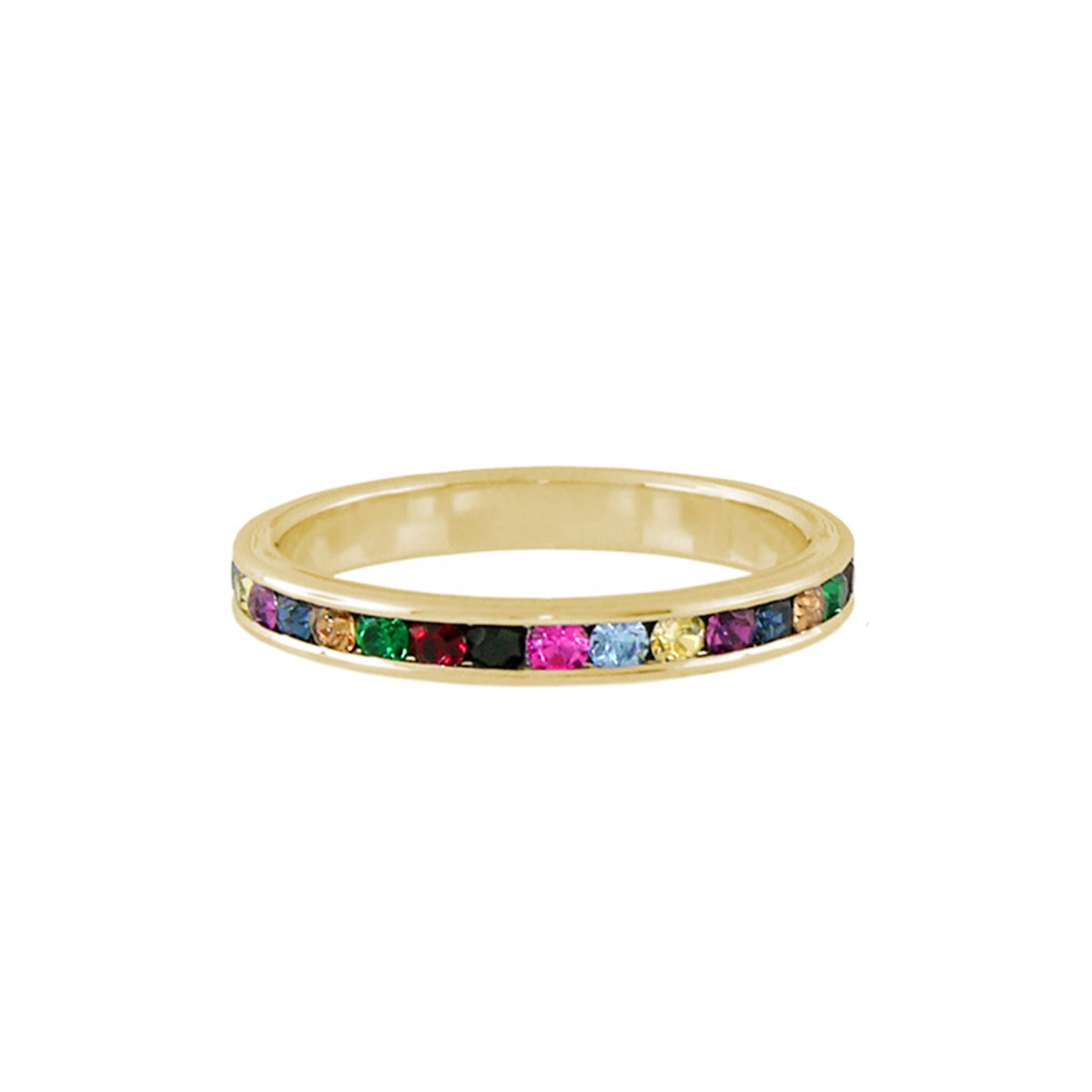 Glamour Pave Stackable Ring