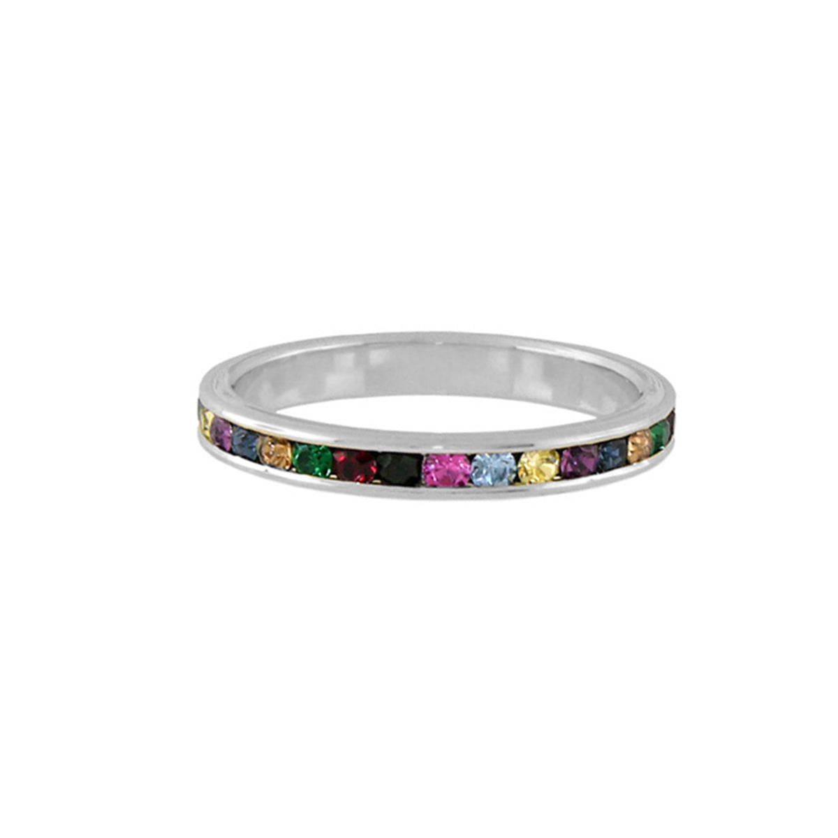 Glamour Pave Stackable Ring