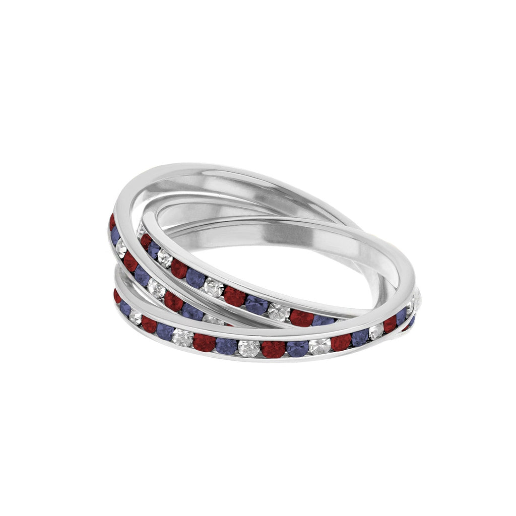 Glamour Pave Stackable Ring