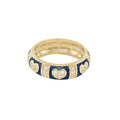 Pave Love Stackable Ring