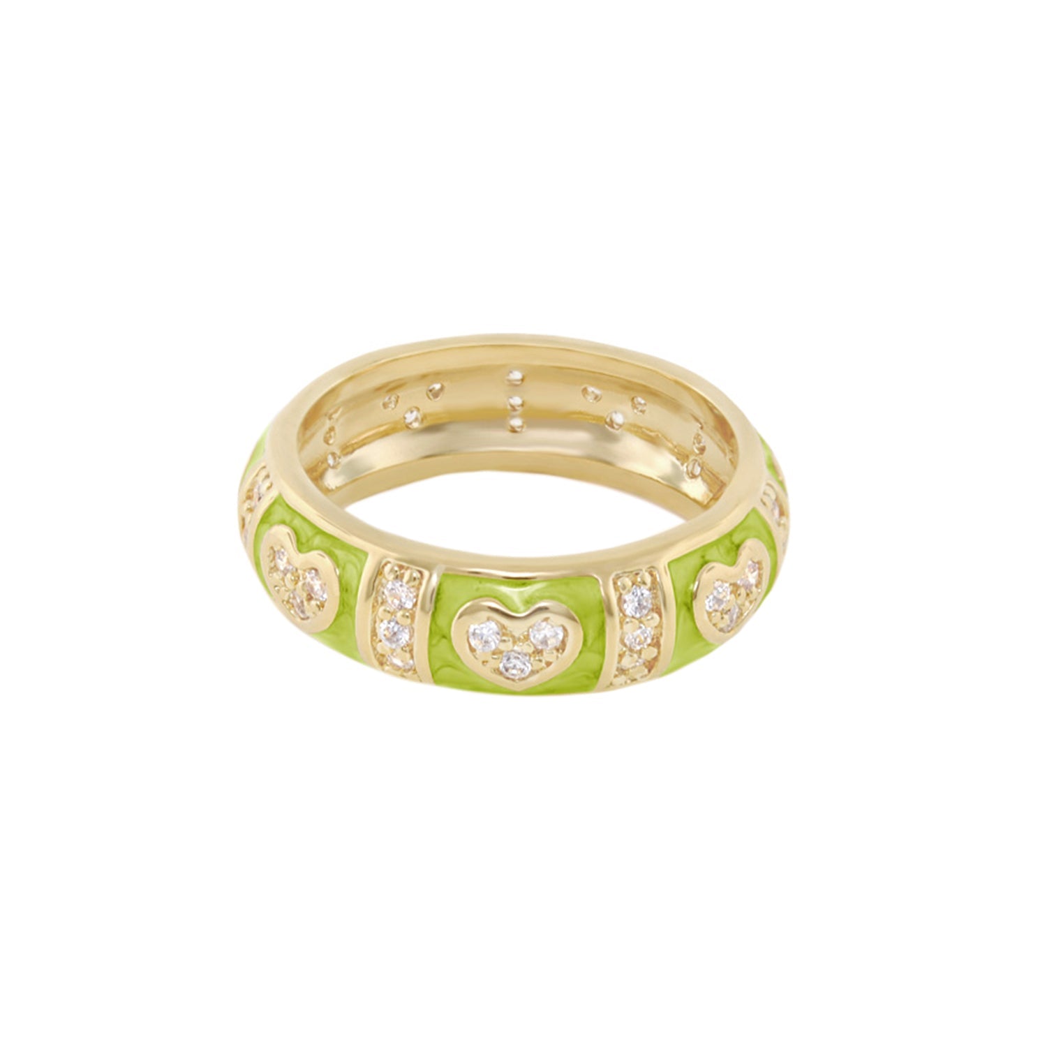 Pave Love Stackable Ring
