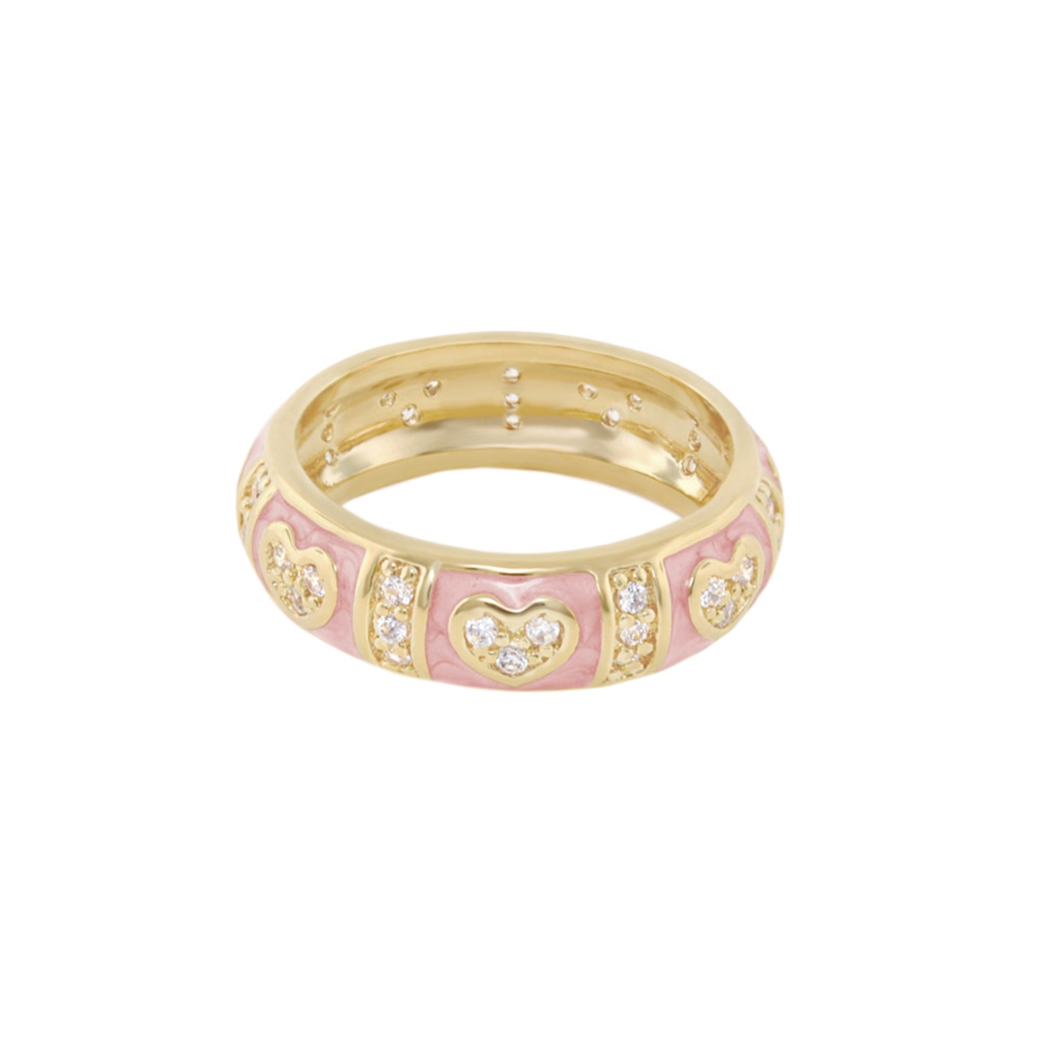 Pave Love Stackable Ring