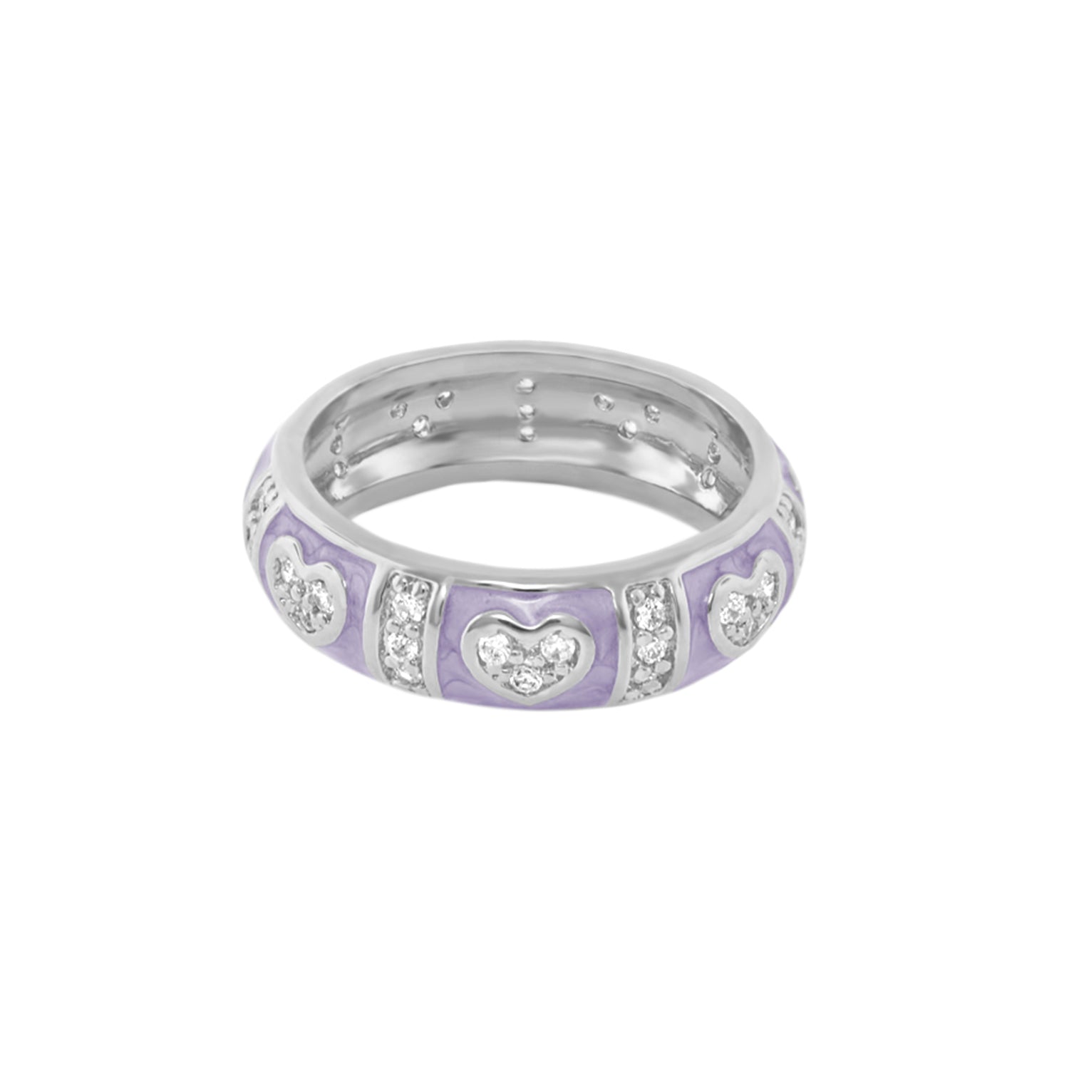 Pave Love Stackable Ring