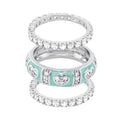 Pave Love Ring Set