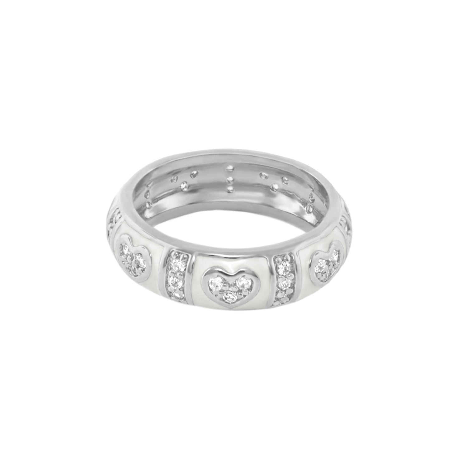Pave Love Stackable Ring