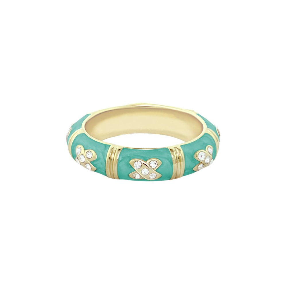 Elegant Hugs Stackable Ring