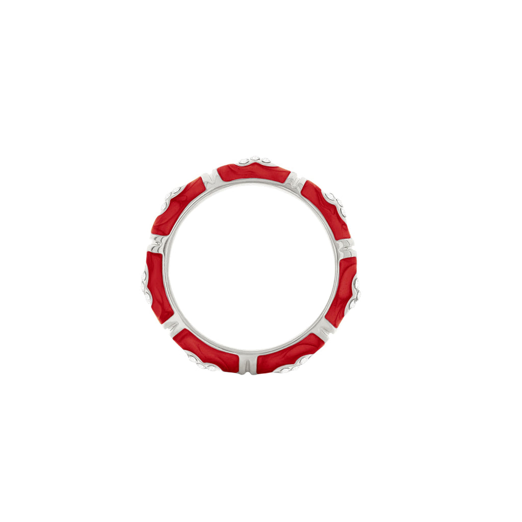 Elegant Hugs Stackable Ring