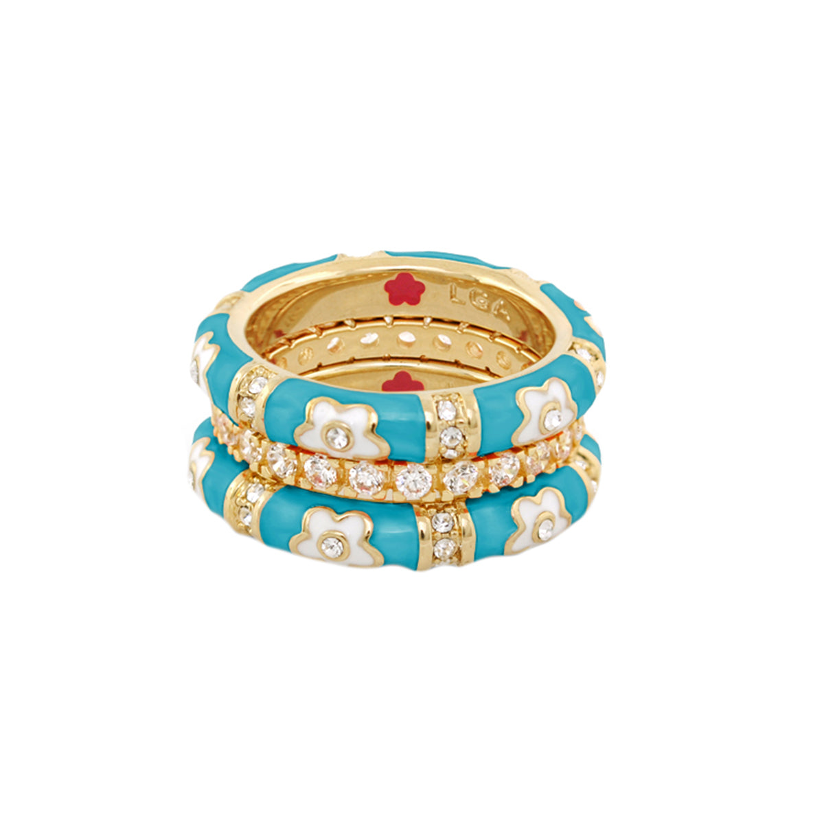 Daisy Love Ring Set