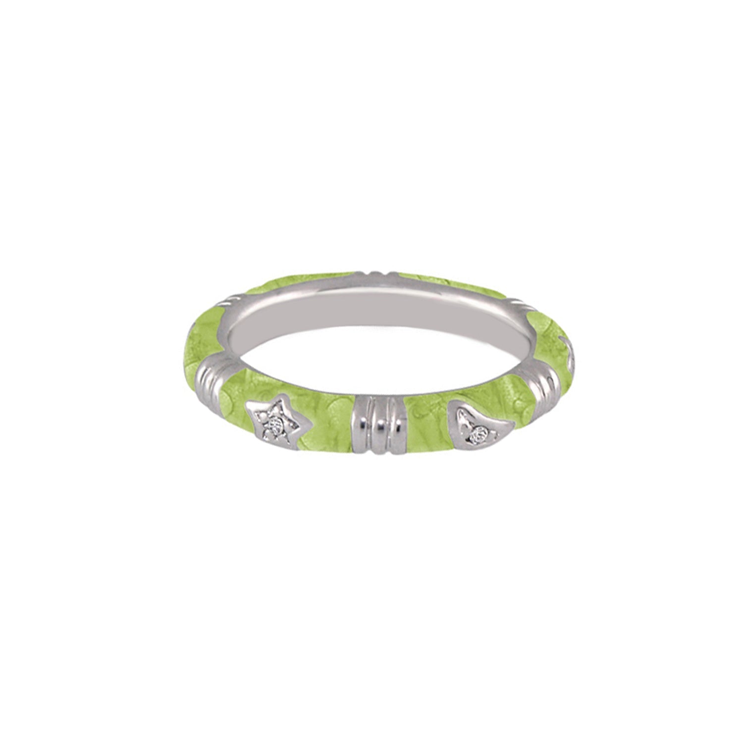 Stars of Night Stackable Ring
