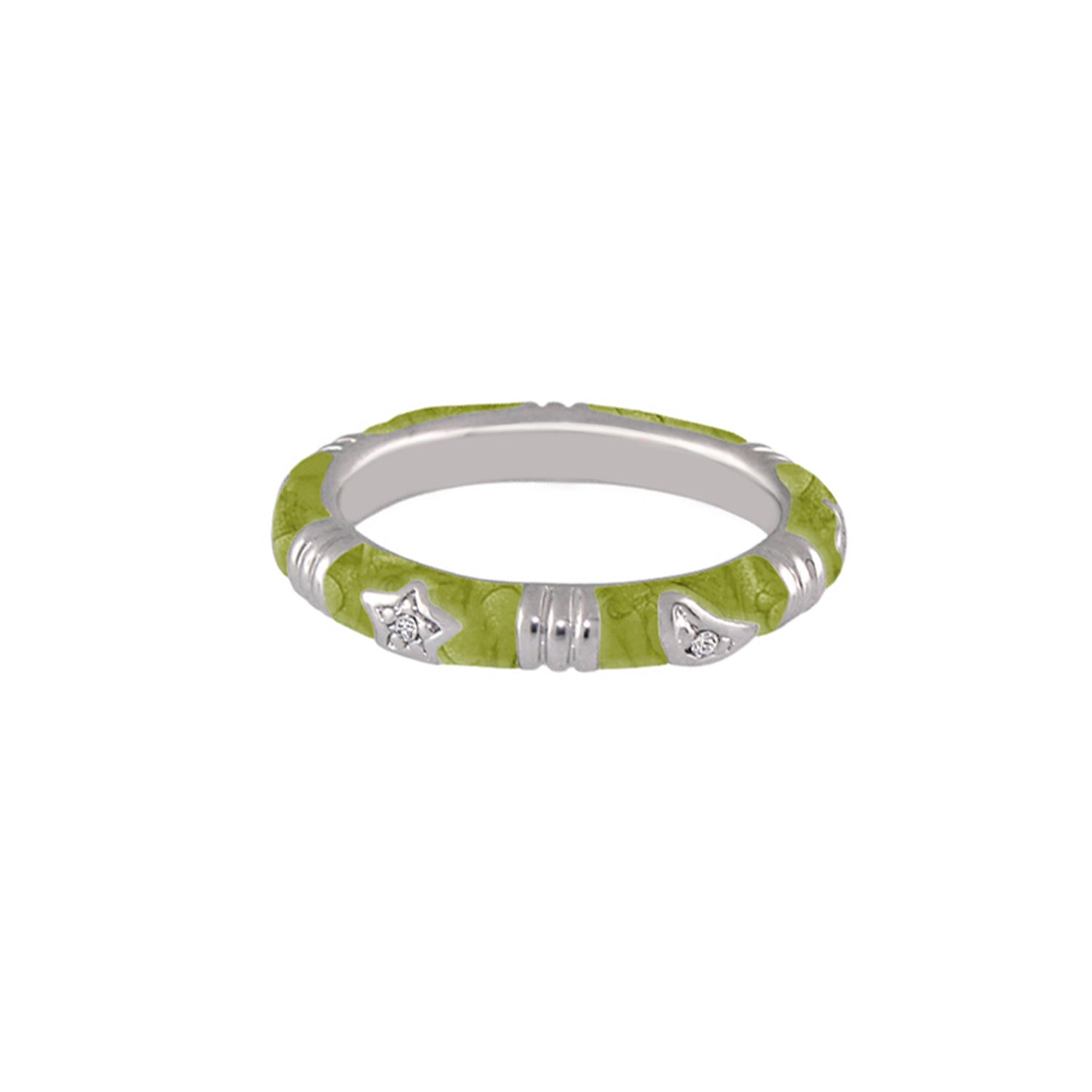 Stars of Night Stackable Ring
