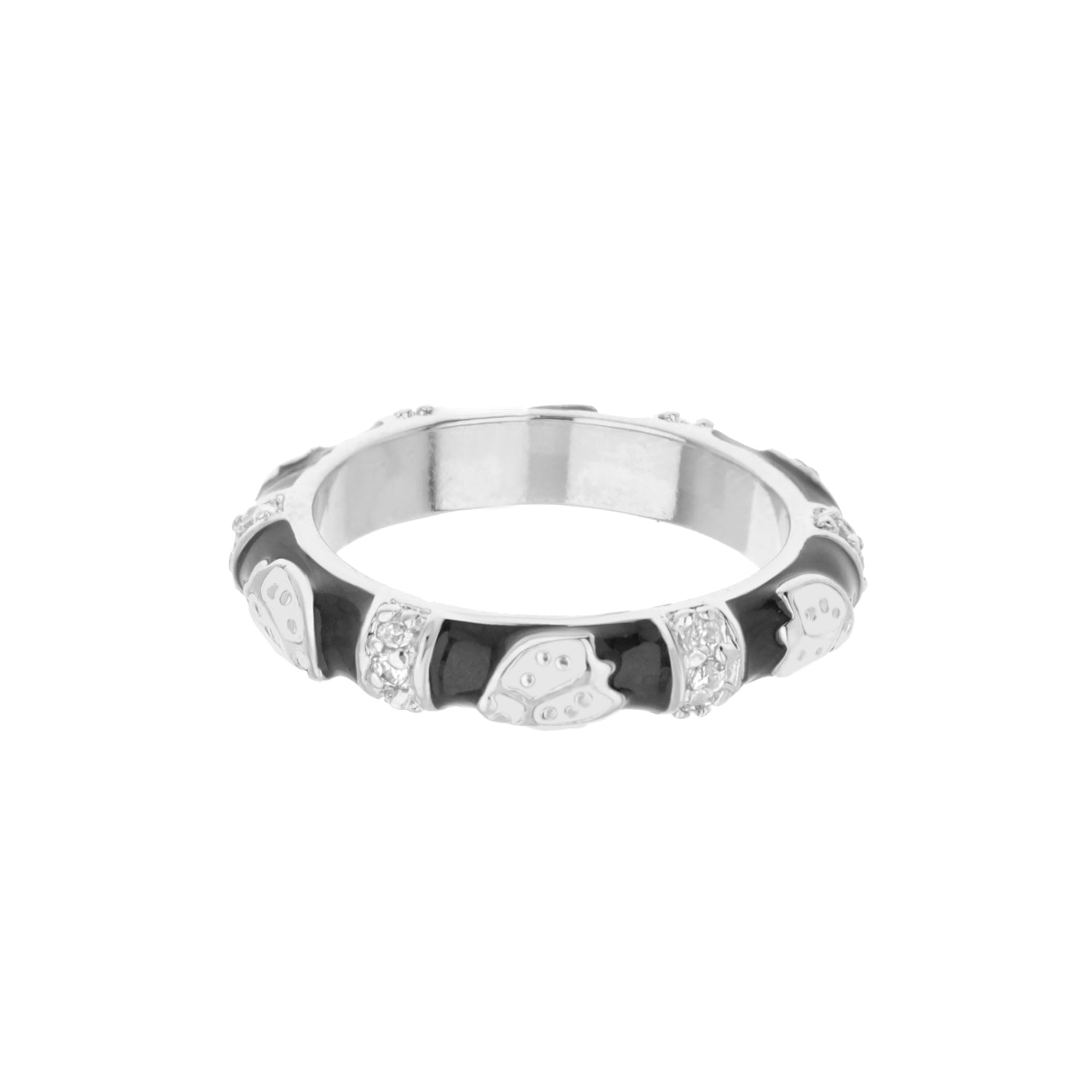 Lady Bug Stackable Ring
