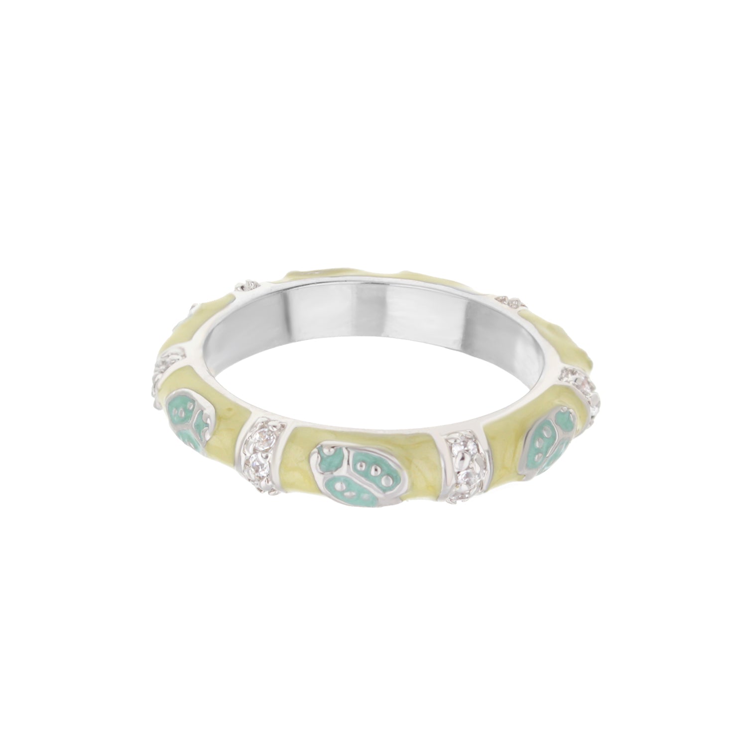 Lady Bug Stackable Ring