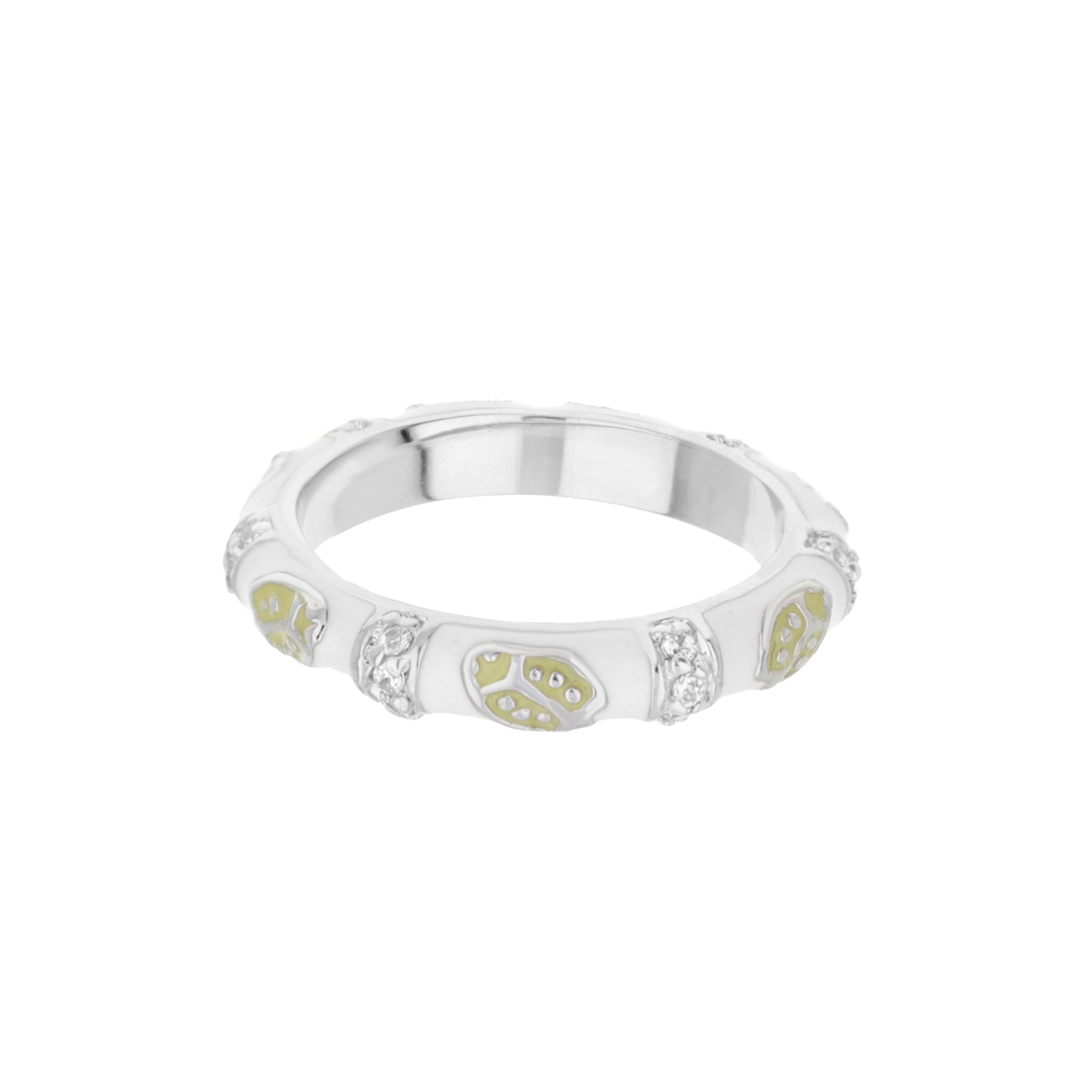 Lady Bug Stackable Ring