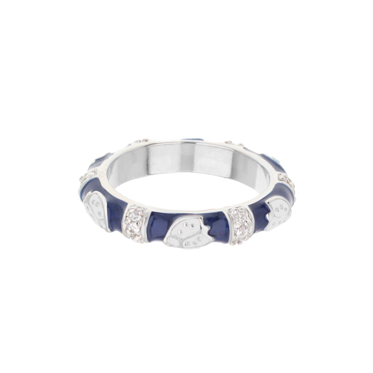Lady Bug Stackable Ring