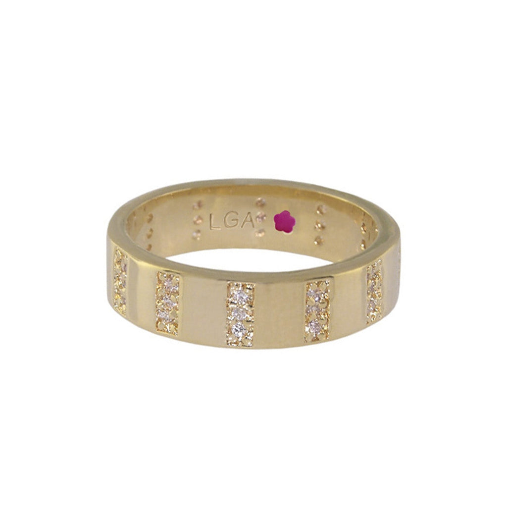 Glamour Pave Stackable Ring