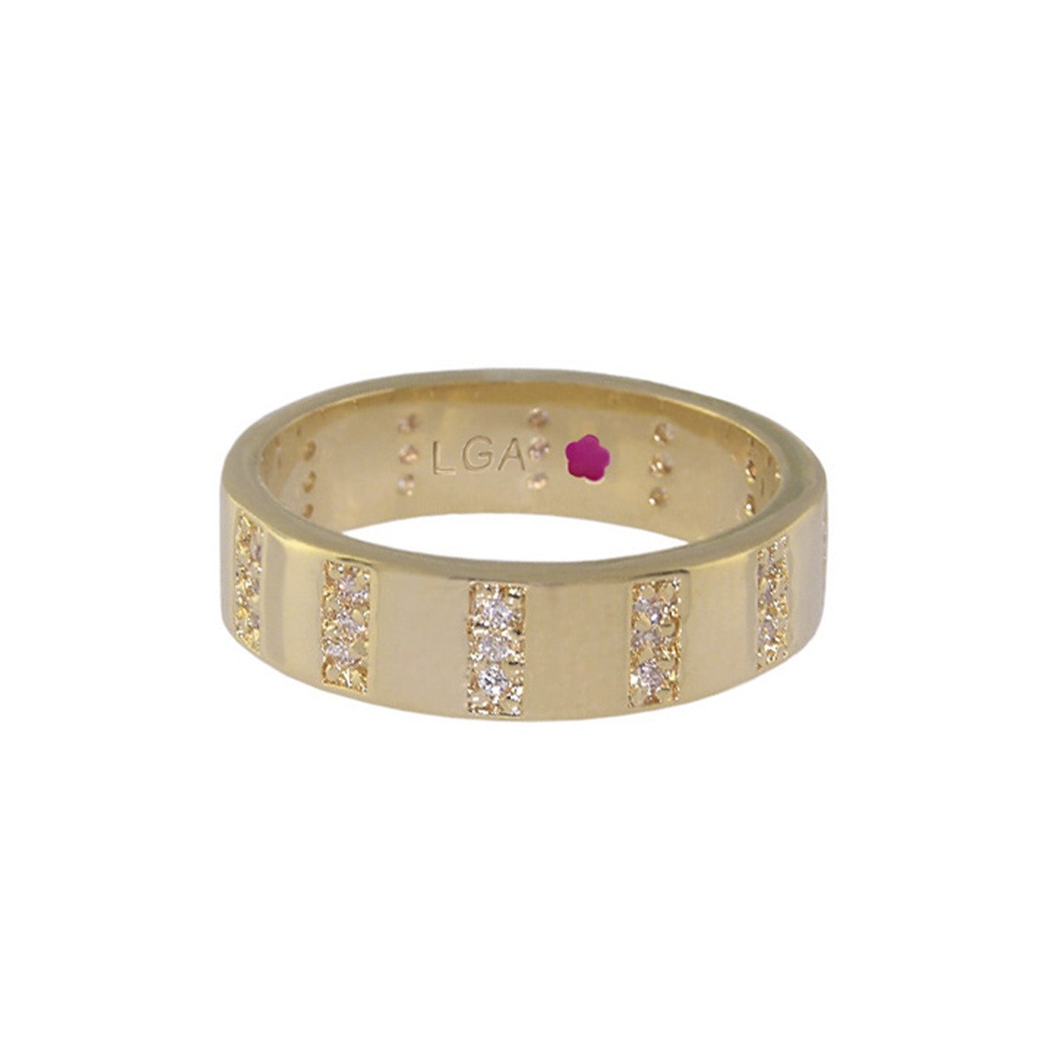Glamour Pave Stackable Ring