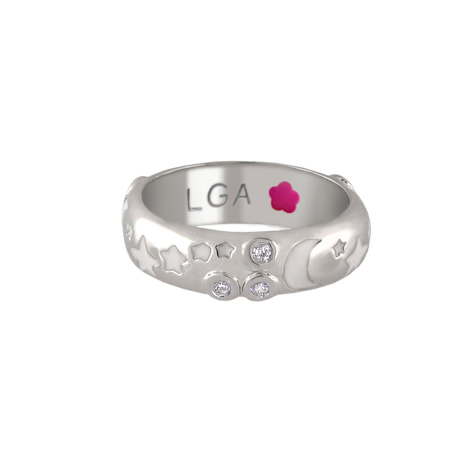 Stars of Night  Tackable Ring