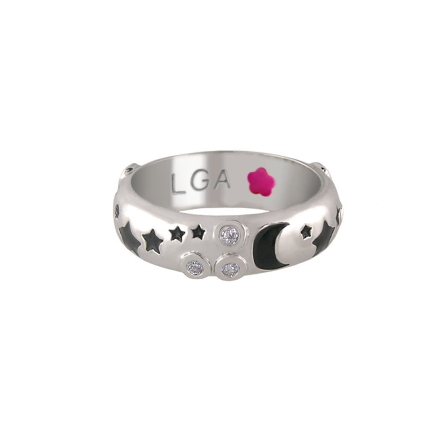 Stars of Night  Tackable Ring