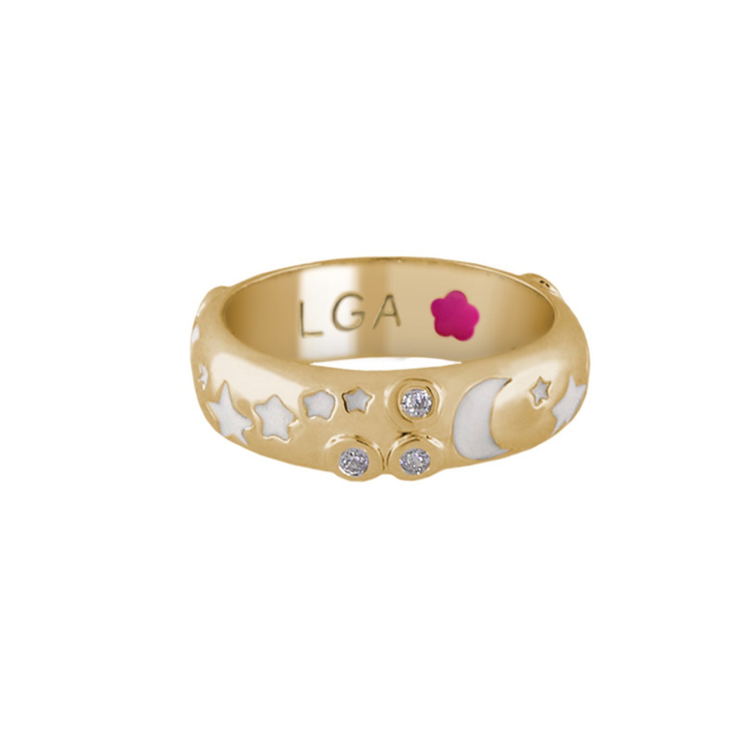 Stars of Night  Tackable Ring