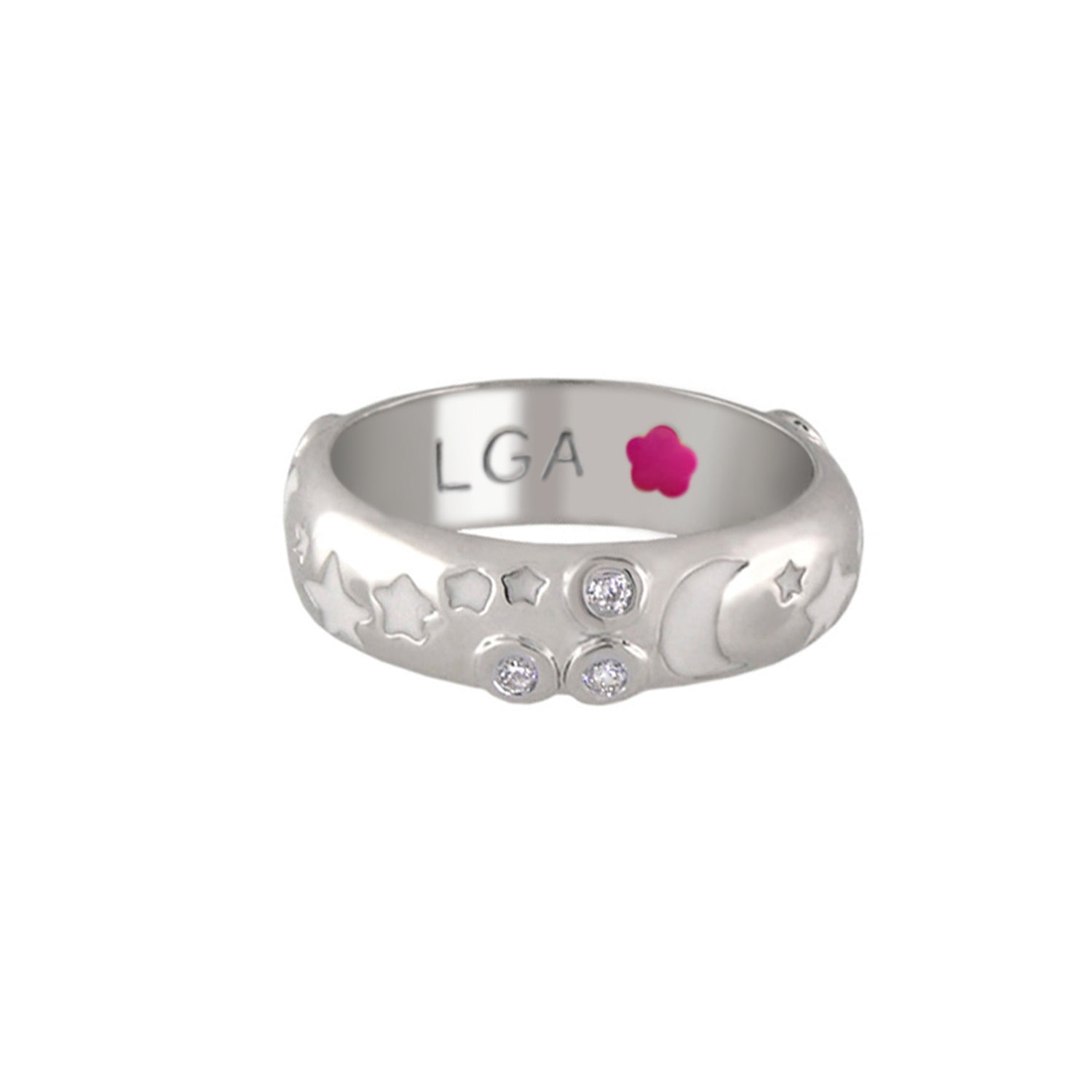 Stars of Night  Tackable Ring