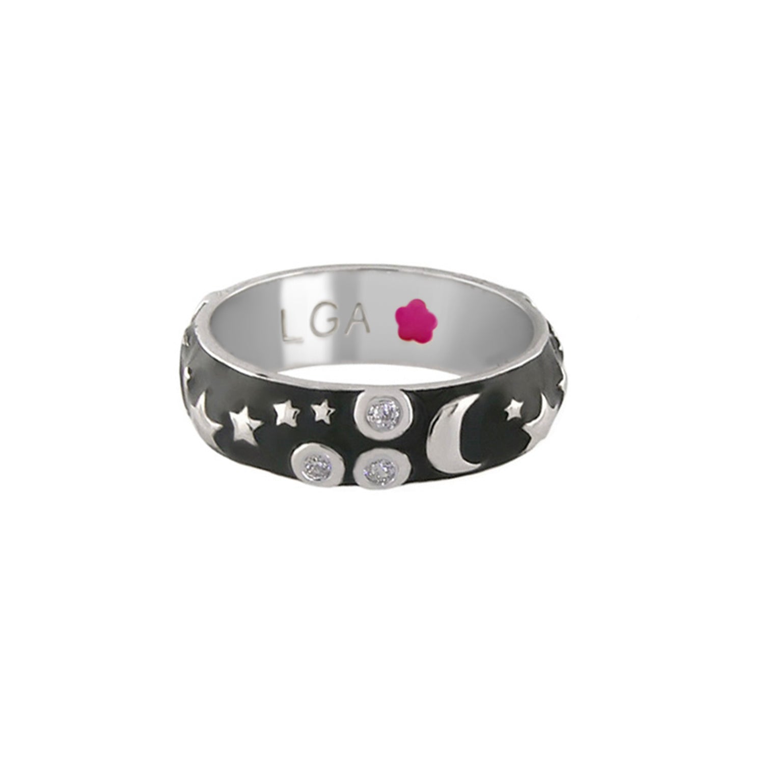 Stars of Night  Tackable Ring