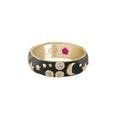 Stars of Night  Tackable Ring