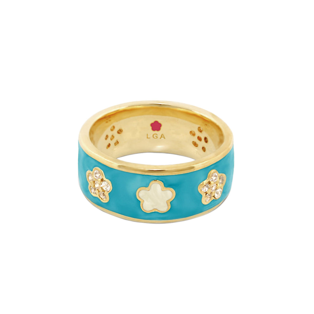 Daisy Love Band Ring