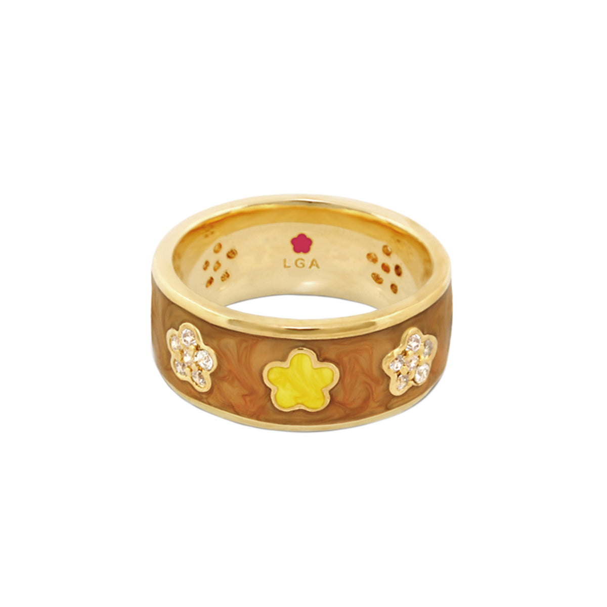 Daisy Love Band Ring
