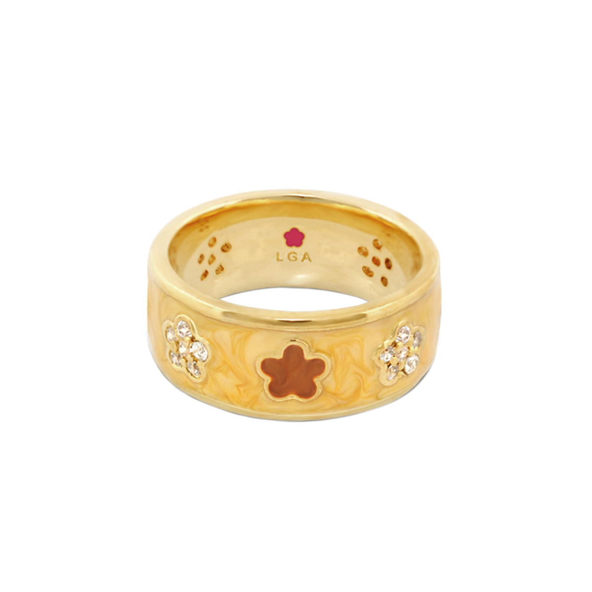 Daisy Love Band Ring
