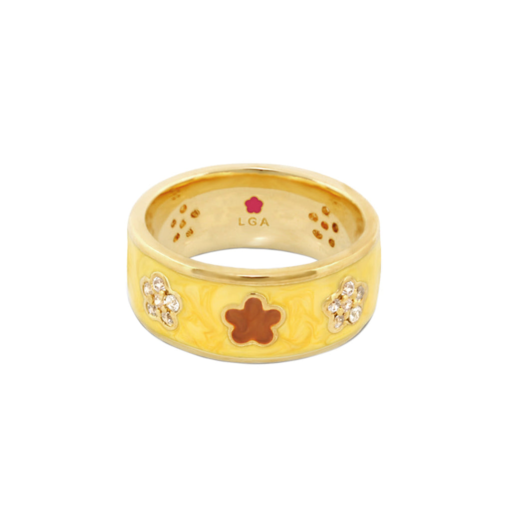 Daisy Love Band Ring
