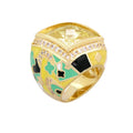 Fun Clover Cocktail Ring