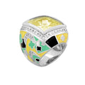 Fun Clover Cocktail Ring