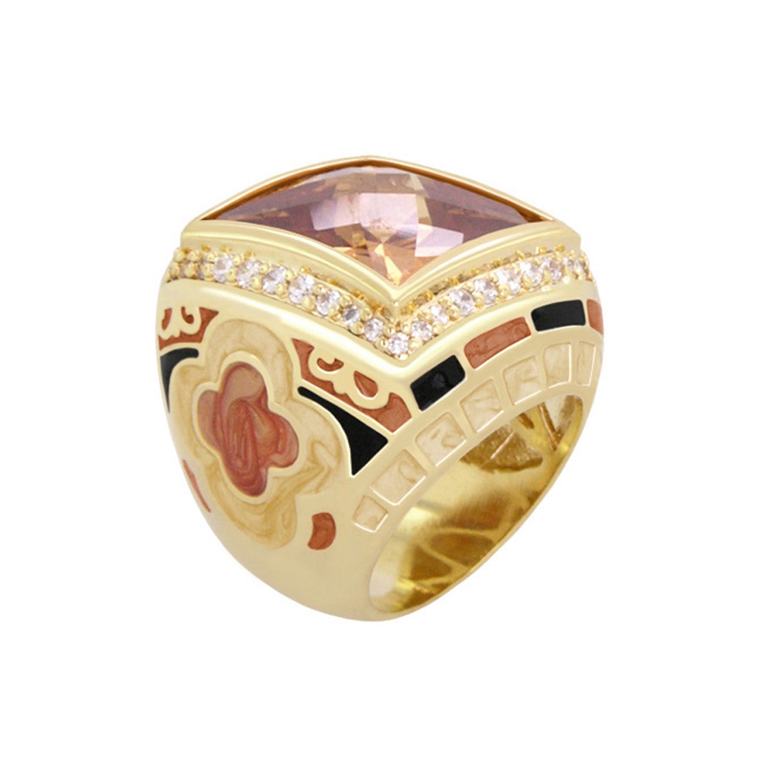 Art Deco Cocktail Ring