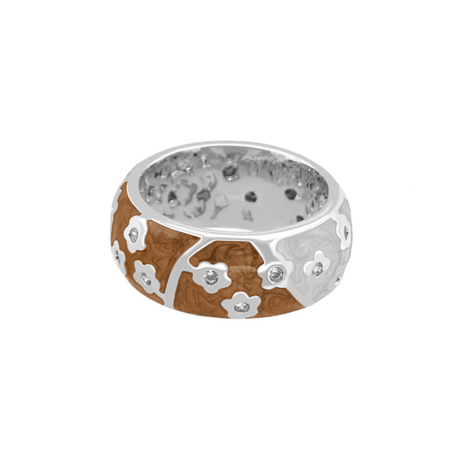 Flowering Vines Ring Band