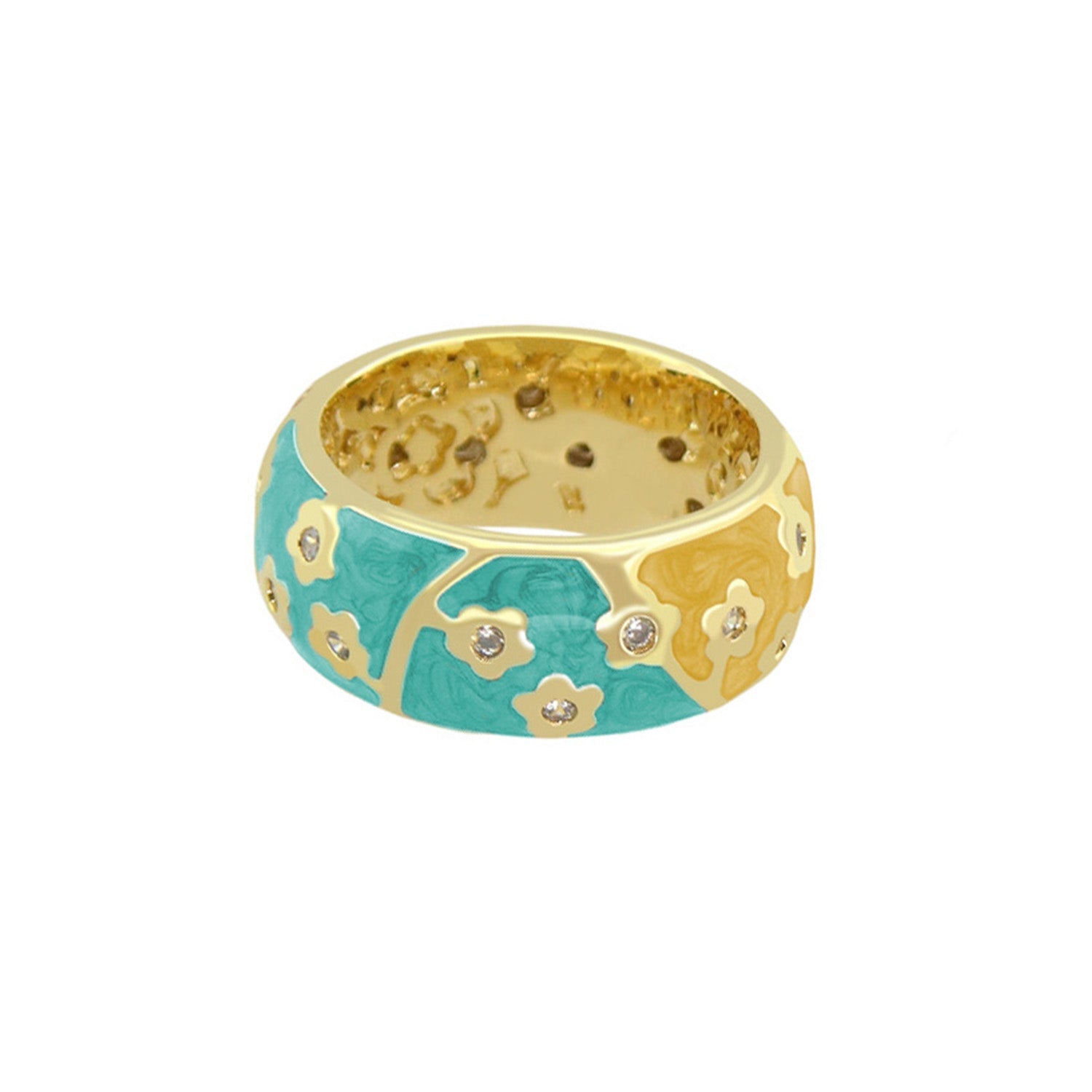 Flowering Vines Band Ring
