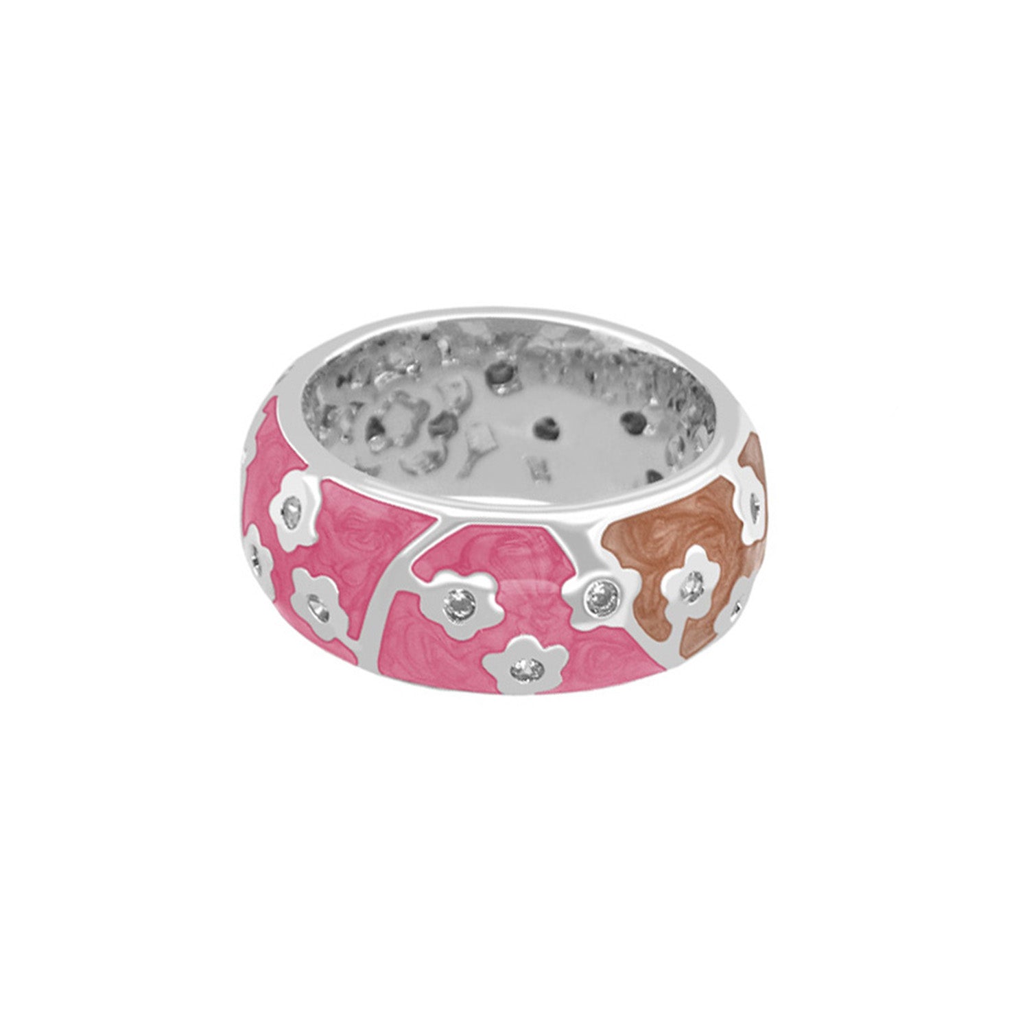 Flowering Vines Ring Band